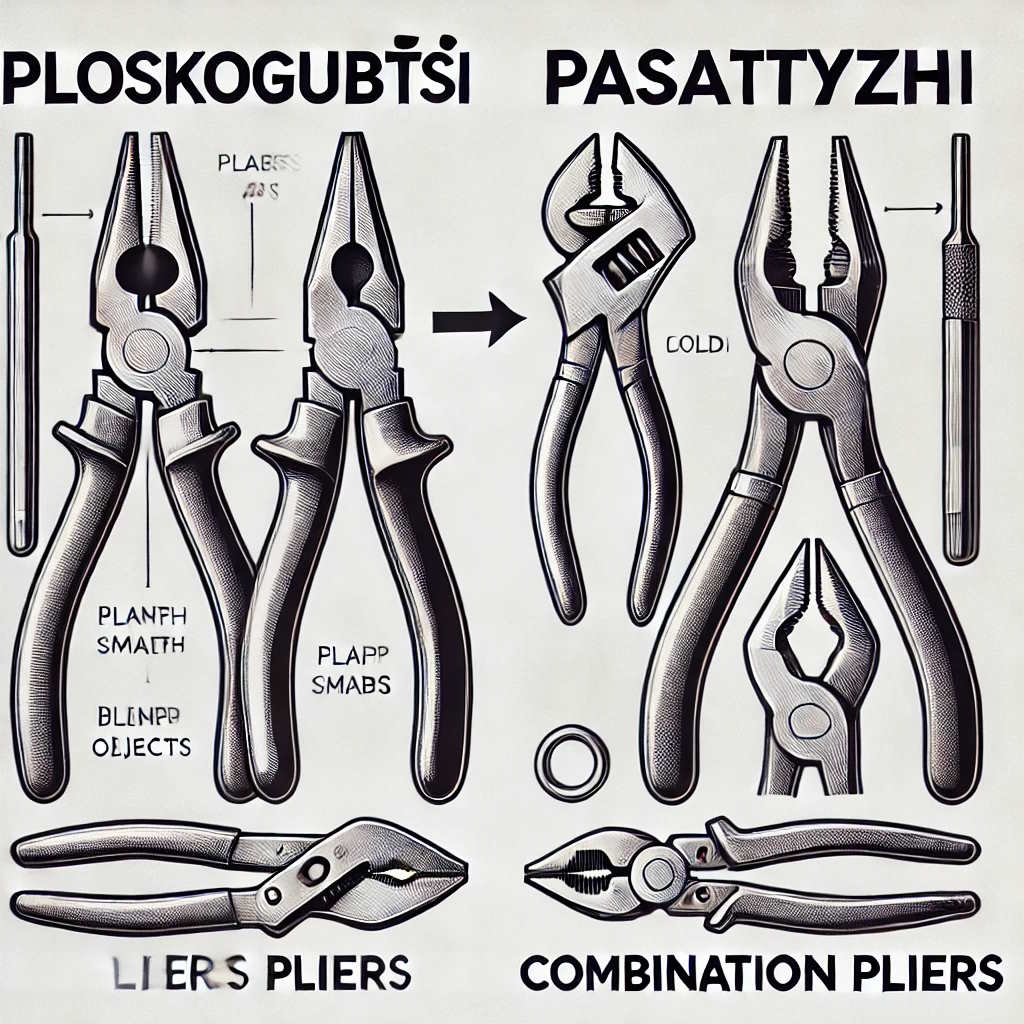 плоскогубці vs пасатижів
